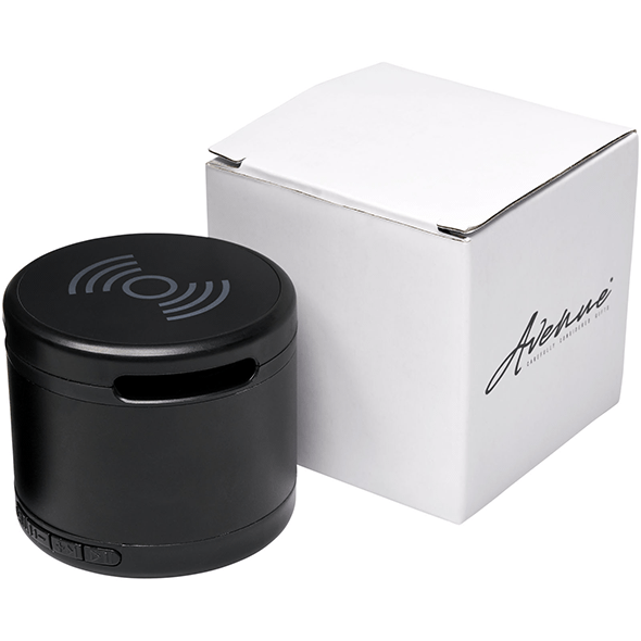 Jones Metal Bluetooth-luidspreker met draadloze oplaadbasis